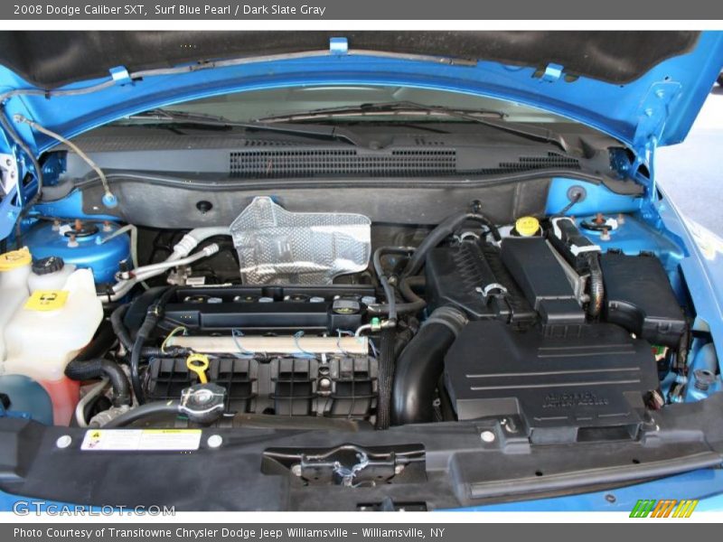 Surf Blue Pearl / Dark Slate Gray 2008 Dodge Caliber SXT