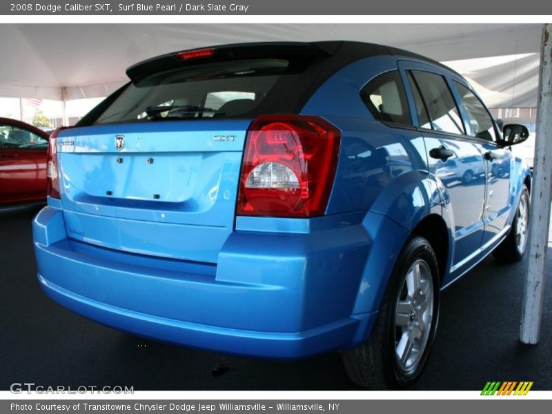 Surf Blue Pearl / Dark Slate Gray 2008 Dodge Caliber SXT