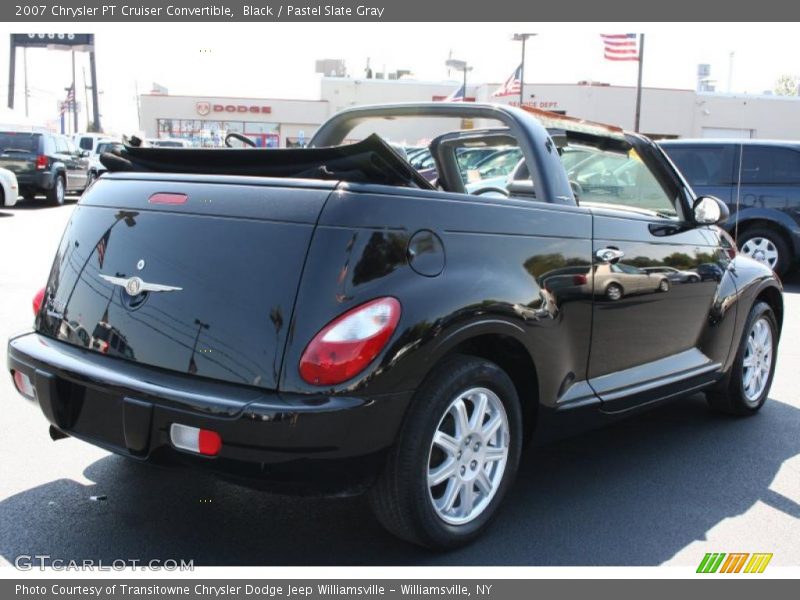 Black / Pastel Slate Gray 2007 Chrysler PT Cruiser Convertible