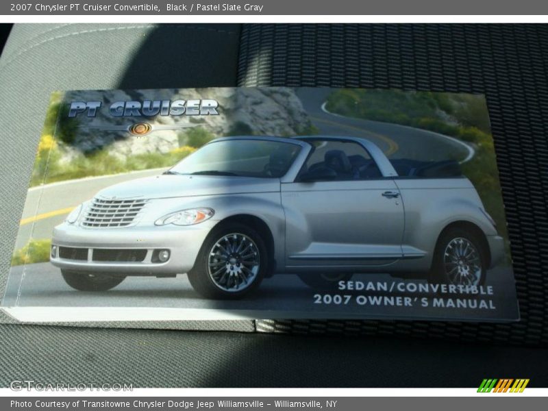 Black / Pastel Slate Gray 2007 Chrysler PT Cruiser Convertible