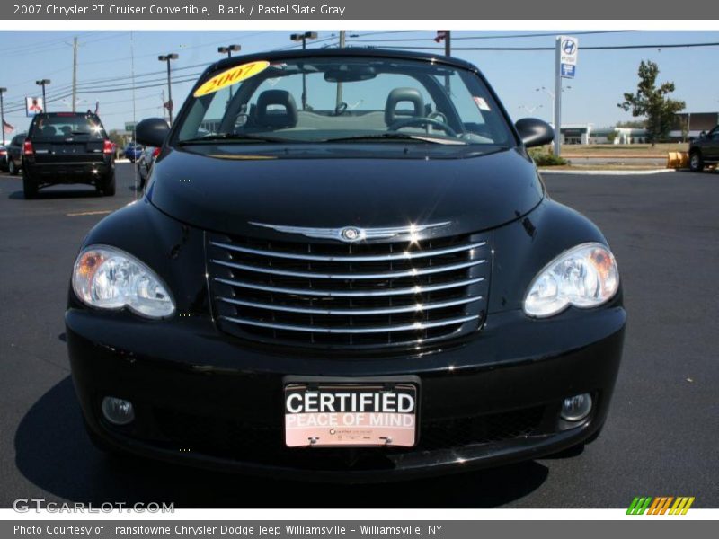 Black / Pastel Slate Gray 2007 Chrysler PT Cruiser Convertible