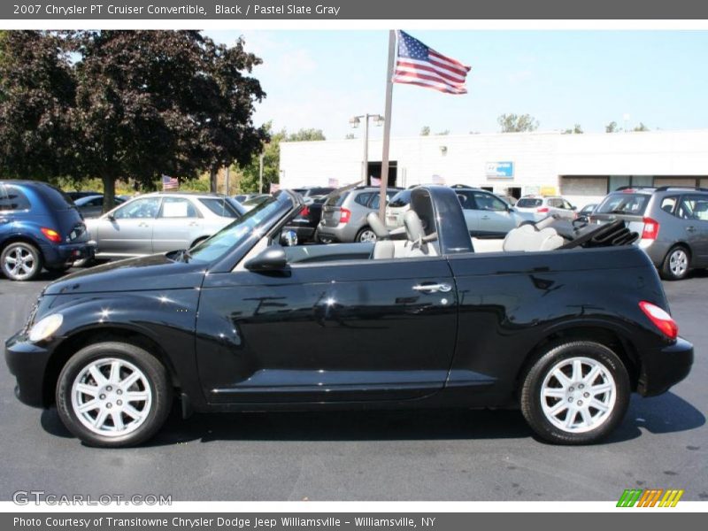 Black / Pastel Slate Gray 2007 Chrysler PT Cruiser Convertible
