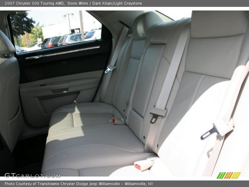 Stone White / Dark Khaki/Light Graystone 2007 Chrysler 300 Touring AWD