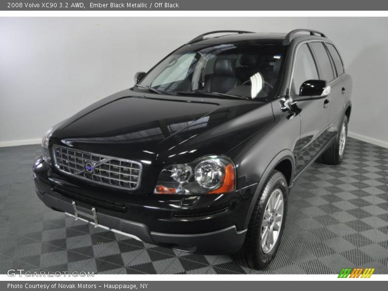 Ember Black Metallic / Off Black 2008 Volvo XC90 3.2 AWD