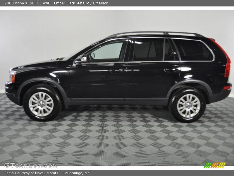 Ember Black Metallic / Off Black 2008 Volvo XC90 3.2 AWD