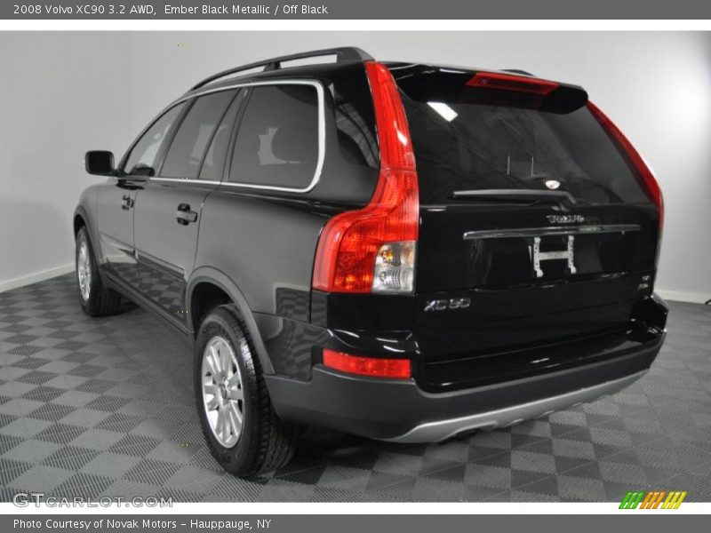 Ember Black Metallic / Off Black 2008 Volvo XC90 3.2 AWD