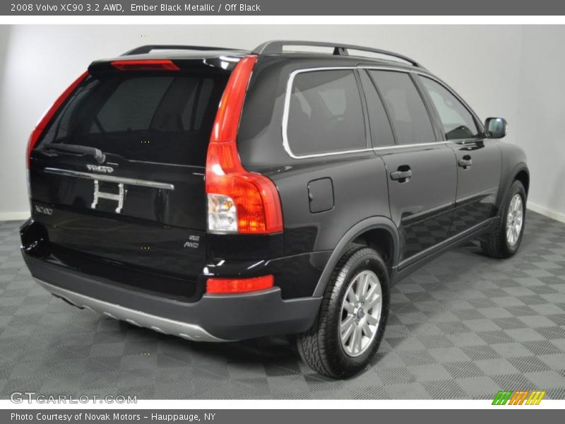 Ember Black Metallic / Off Black 2008 Volvo XC90 3.2 AWD