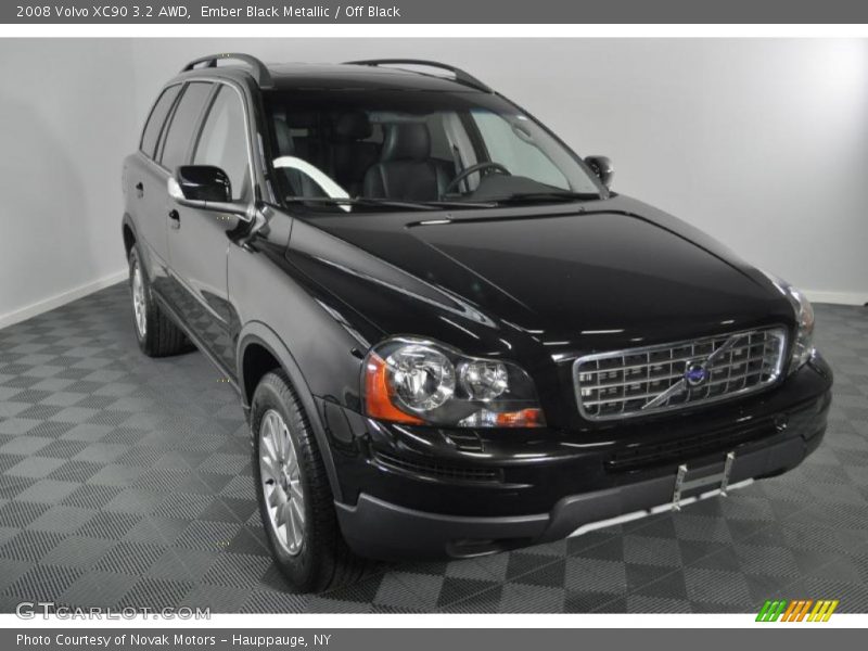 Ember Black Metallic / Off Black 2008 Volvo XC90 3.2 AWD