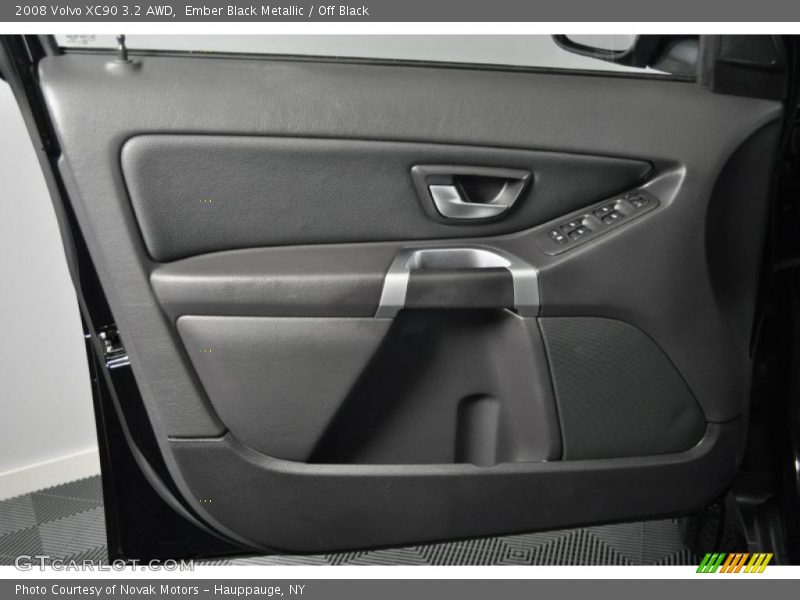 Ember Black Metallic / Off Black 2008 Volvo XC90 3.2 AWD