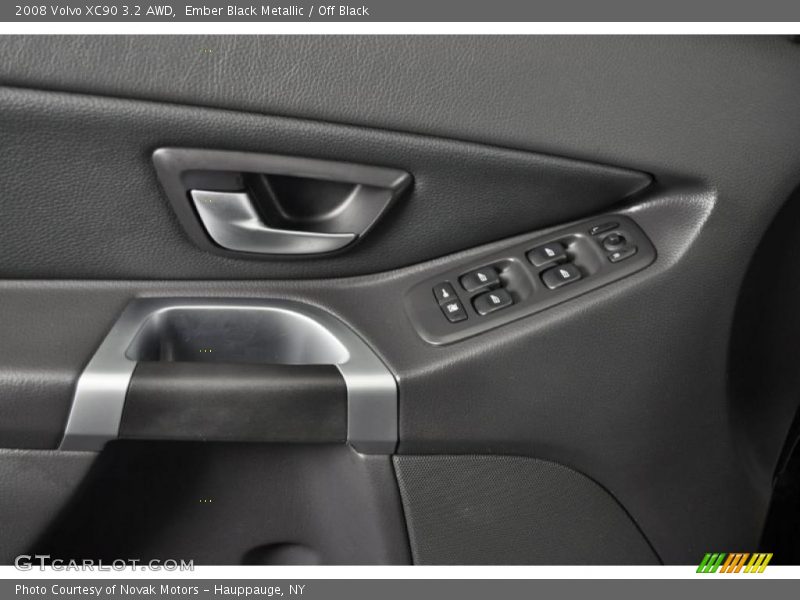 Ember Black Metallic / Off Black 2008 Volvo XC90 3.2 AWD