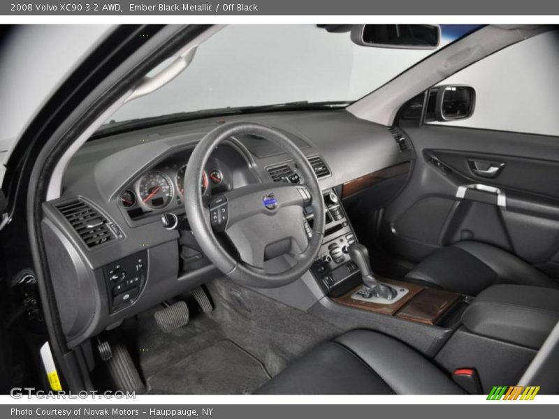 Ember Black Metallic / Off Black 2008 Volvo XC90 3.2 AWD