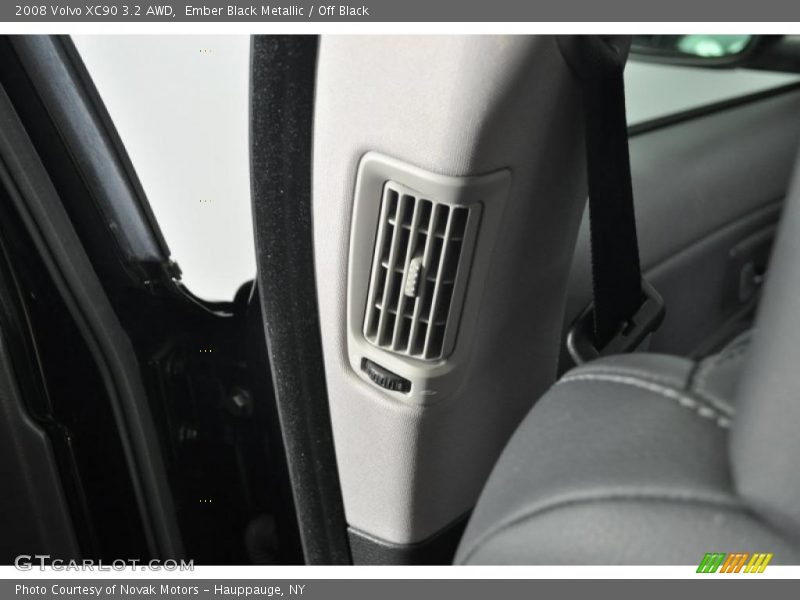 Ember Black Metallic / Off Black 2008 Volvo XC90 3.2 AWD