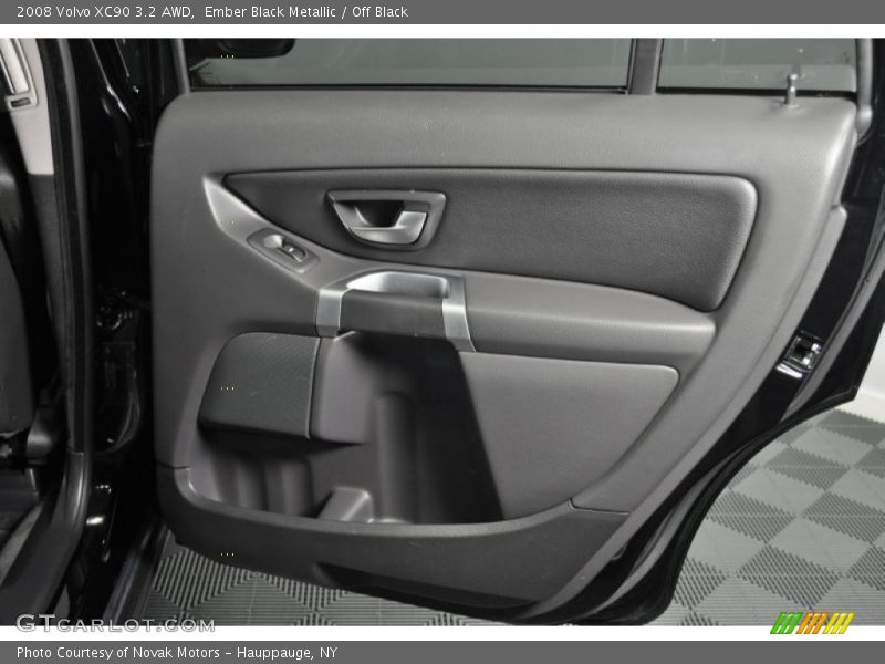 Ember Black Metallic / Off Black 2008 Volvo XC90 3.2 AWD