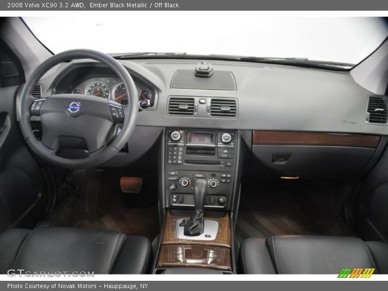 Ember Black Metallic / Off Black 2008 Volvo XC90 3.2 AWD