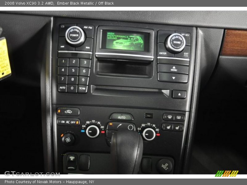 Ember Black Metallic / Off Black 2008 Volvo XC90 3.2 AWD