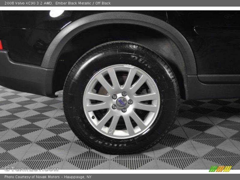 Ember Black Metallic / Off Black 2008 Volvo XC90 3.2 AWD
