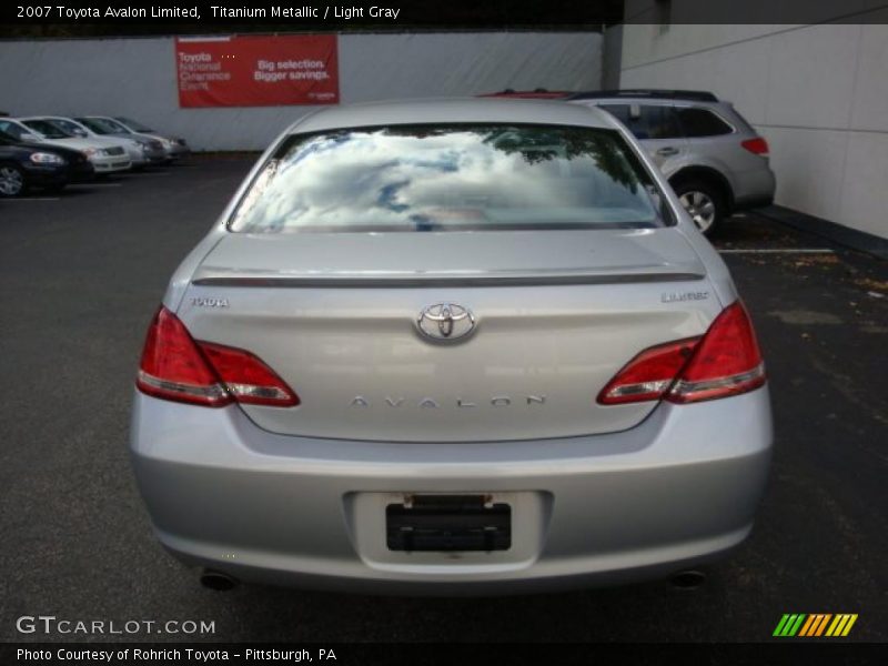 Titanium Metallic / Light Gray 2007 Toyota Avalon Limited