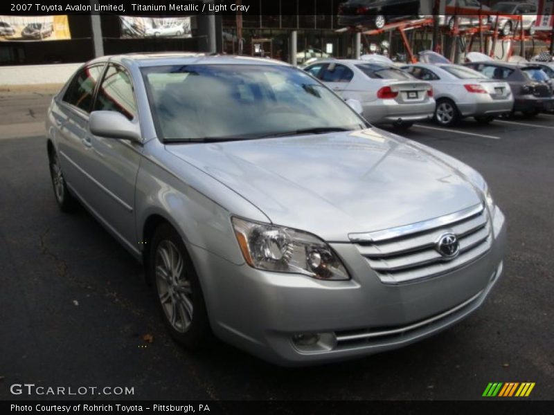 Titanium Metallic / Light Gray 2007 Toyota Avalon Limited