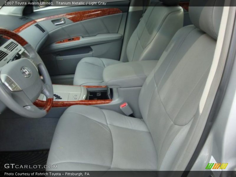 Titanium Metallic / Light Gray 2007 Toyota Avalon Limited