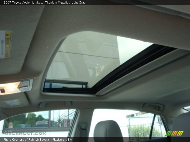 Titanium Metallic / Light Gray 2007 Toyota Avalon Limited