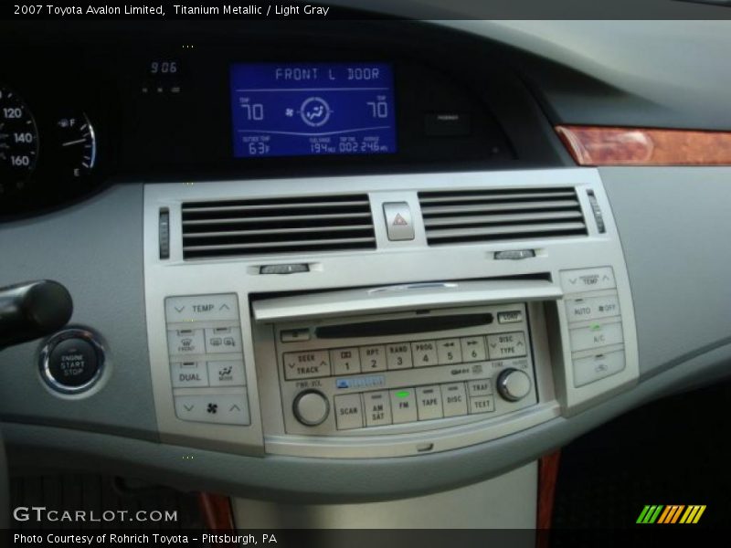 Titanium Metallic / Light Gray 2007 Toyota Avalon Limited