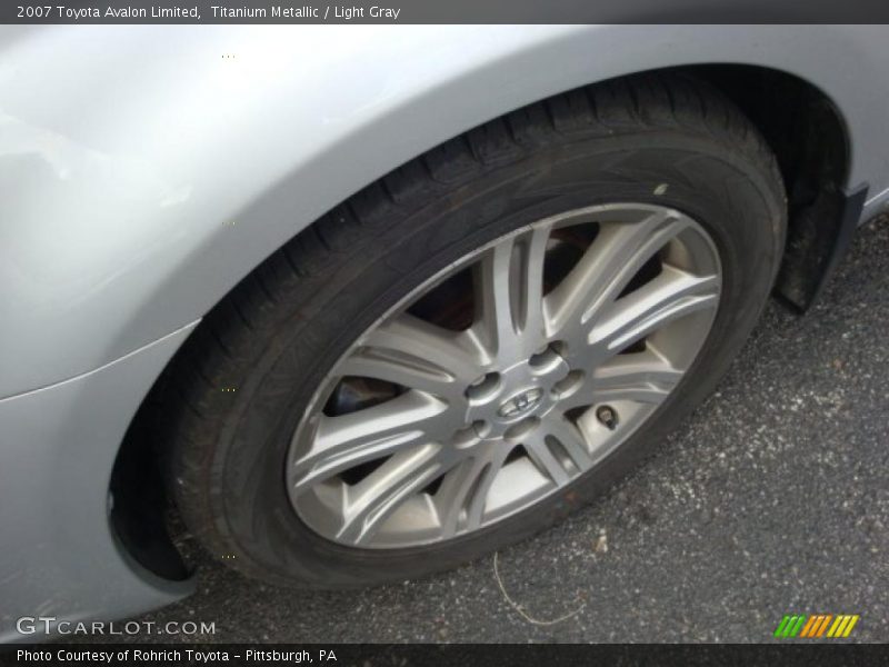 Titanium Metallic / Light Gray 2007 Toyota Avalon Limited