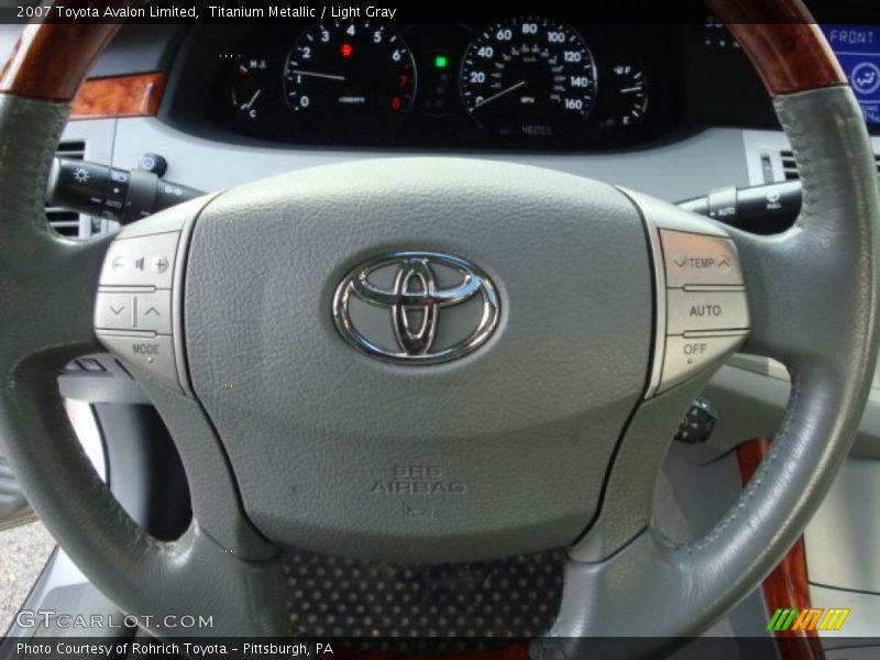 Titanium Metallic / Light Gray 2007 Toyota Avalon Limited