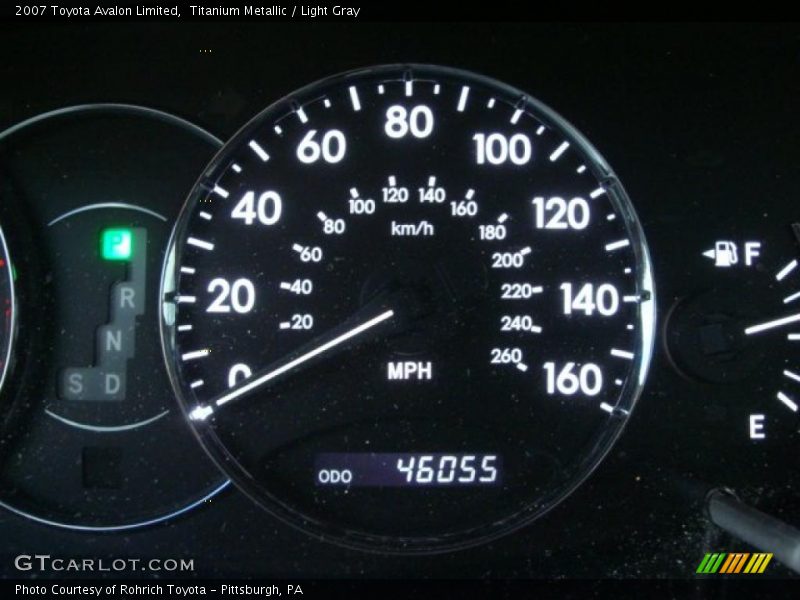 Titanium Metallic / Light Gray 2007 Toyota Avalon Limited