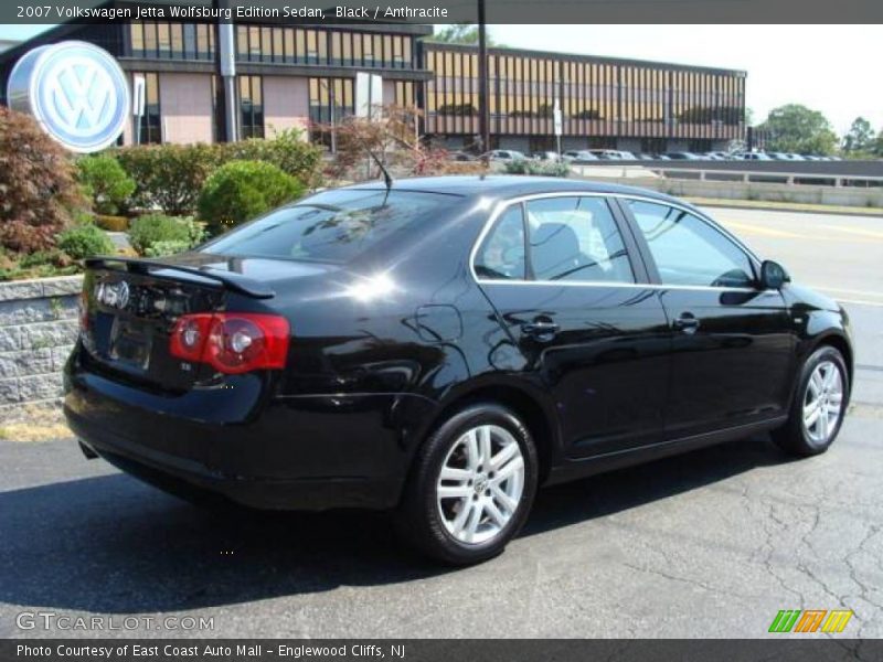 Black / Anthracite 2007 Volkswagen Jetta Wolfsburg Edition Sedan