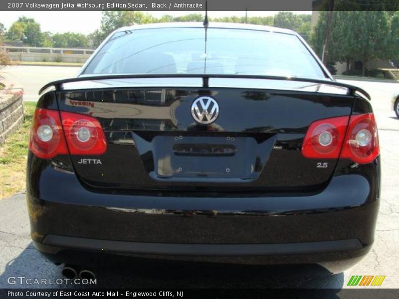 Black / Anthracite 2007 Volkswagen Jetta Wolfsburg Edition Sedan