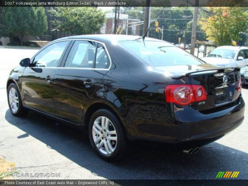 Black / Anthracite 2007 Volkswagen Jetta Wolfsburg Edition Sedan