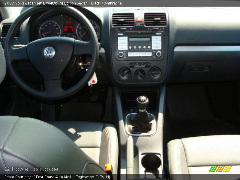 Black / Anthracite 2007 Volkswagen Jetta Wolfsburg Edition Sedan
