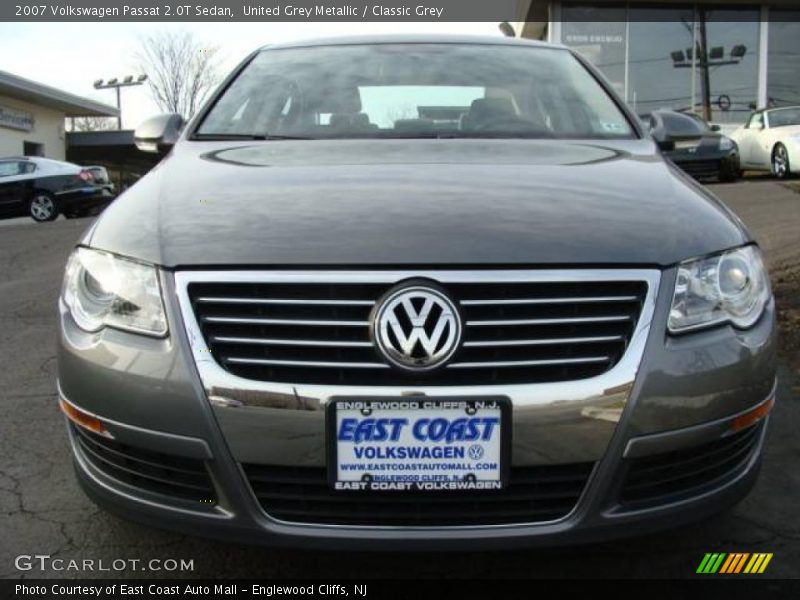 United Grey Metallic / Classic Grey 2007 Volkswagen Passat 2.0T Sedan