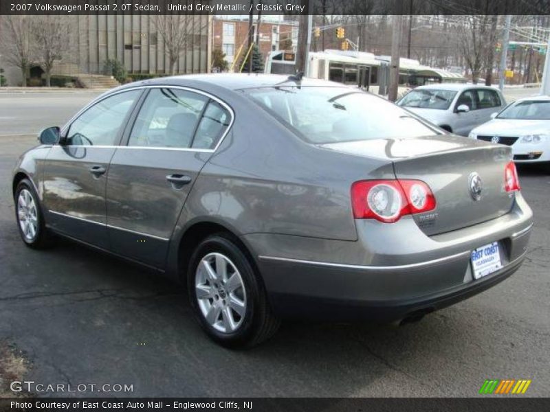 United Grey Metallic / Classic Grey 2007 Volkswagen Passat 2.0T Sedan