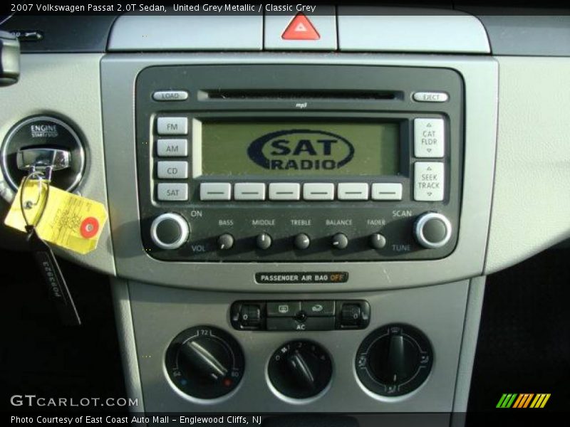 United Grey Metallic / Classic Grey 2007 Volkswagen Passat 2.0T Sedan