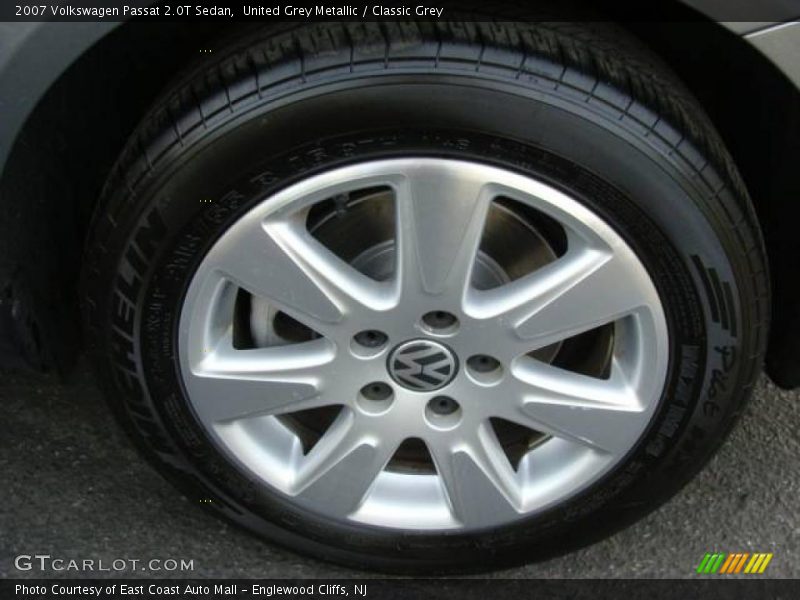 United Grey Metallic / Classic Grey 2007 Volkswagen Passat 2.0T Sedan