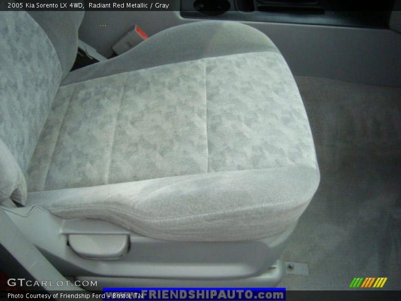 Radiant Red Metallic / Gray 2005 Kia Sorento LX 4WD