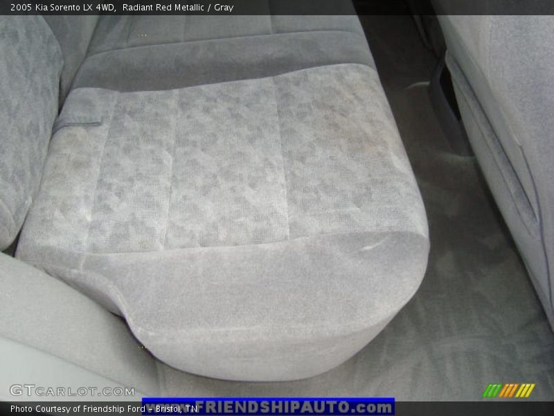 Radiant Red Metallic / Gray 2005 Kia Sorento LX 4WD