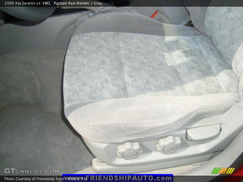 Radiant Red Metallic / Gray 2005 Kia Sorento LX 4WD