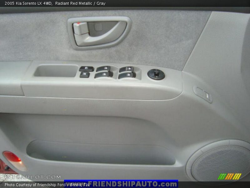 Radiant Red Metallic / Gray 2005 Kia Sorento LX 4WD