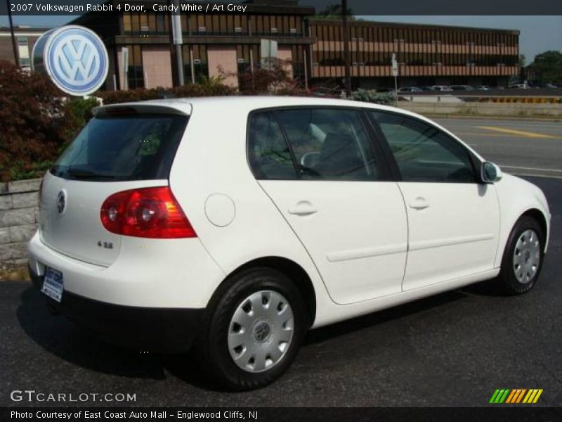 Candy White / Art Grey 2007 Volkswagen Rabbit 4 Door
