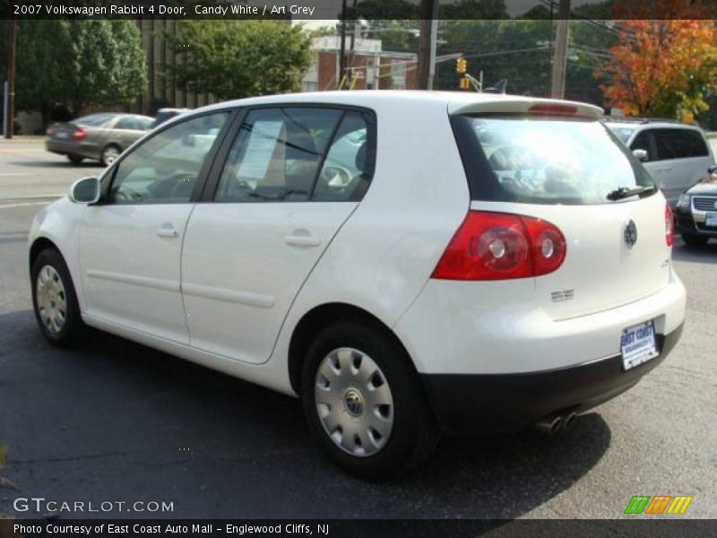 Candy White / Art Grey 2007 Volkswagen Rabbit 4 Door