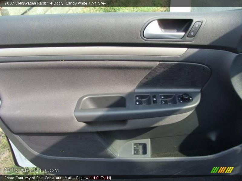 Candy White / Art Grey 2007 Volkswagen Rabbit 4 Door