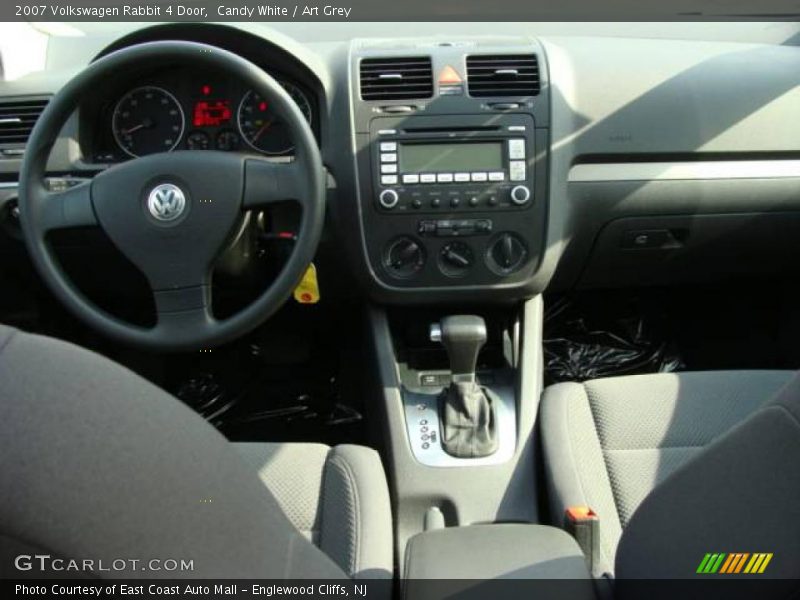 Candy White / Art Grey 2007 Volkswagen Rabbit 4 Door