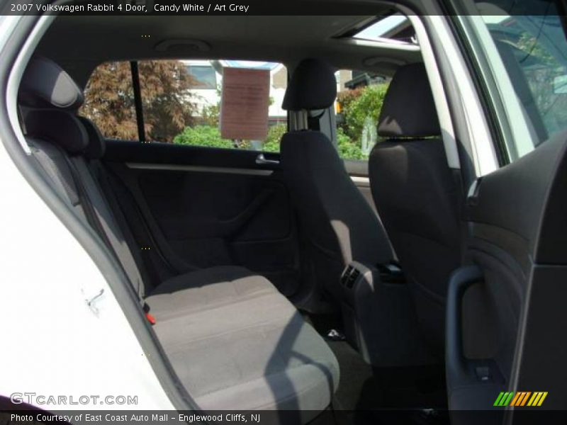Candy White / Art Grey 2007 Volkswagen Rabbit 4 Door