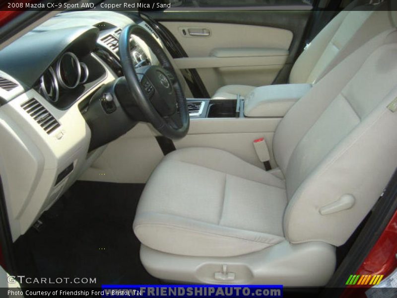 Copper Red Mica / Sand 2008 Mazda CX-9 Sport AWD