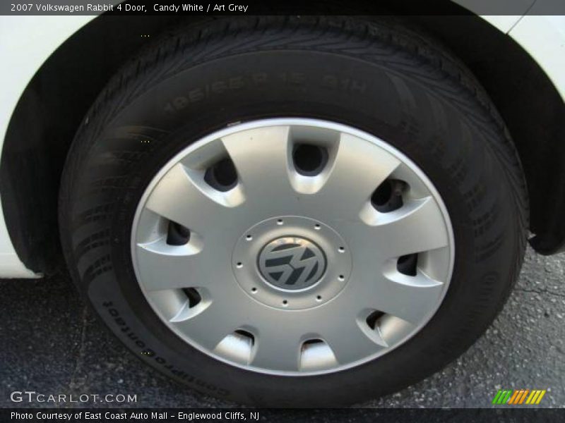 Candy White / Art Grey 2007 Volkswagen Rabbit 4 Door