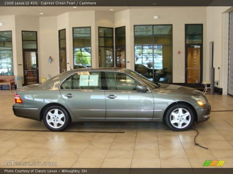 Cypress Green Pearl / Cashmere 2006 Lexus LS 430