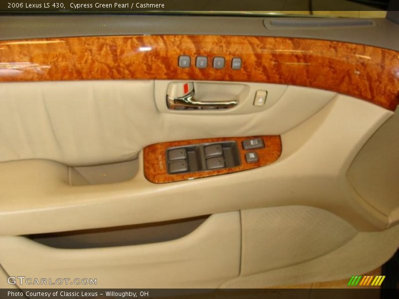 Cypress Green Pearl / Cashmere 2006 Lexus LS 430