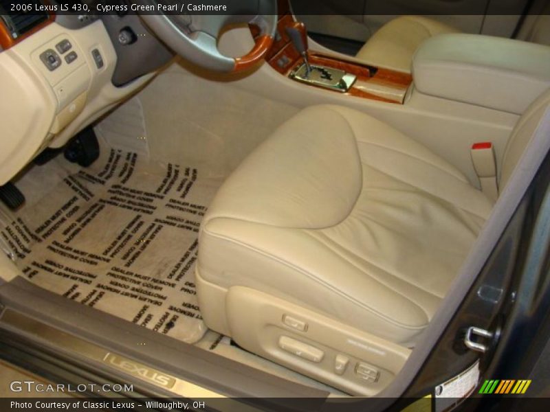 Cypress Green Pearl / Cashmere 2006 Lexus LS 430